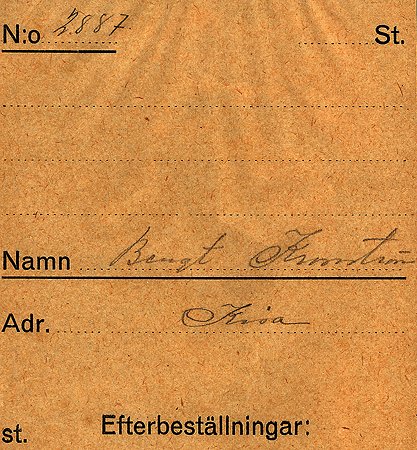 Bengt Kronström Kisa
Nyckelord: Kronström Kisa
