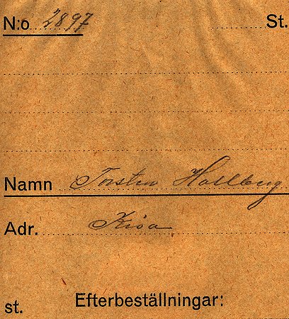 Torsten Hallberg Kisa
Nyckelord: Hallberg Kisa