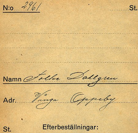 Folke Dahlgren Vånga Oppeby
Nyckelord: Dahlgren Oppeby