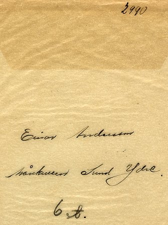 Einar Andersson Månkullen Sund Ydre
Nyckelord: Andersson Ydre