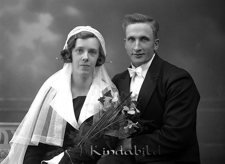 Einar Andersson Månkullen Sund Ydre
raja 
Brudpar          
Nyckelord: Andersson Ydre