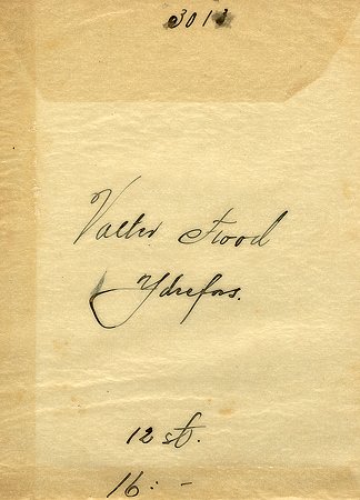 Valter Flood Ydrefors
Nyckelord: Flood Ydrefors