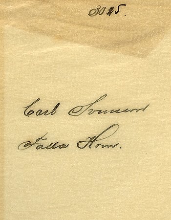 Carl Svensson Falla Horn
Nyckelord: Svensson Horn