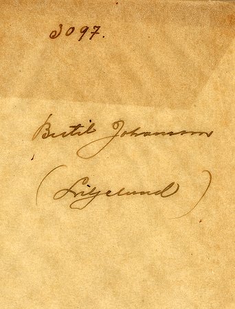 Bertil Johansson
Nyckelord: Johansson