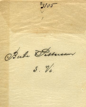 Berta Pettersson Södra Vi
Nyckelord: Pettersson Södra Vi
