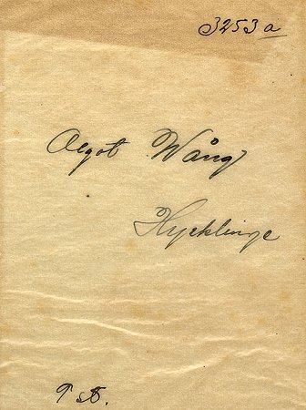 Algot Wång Hycklinge
Nyckelord: Wång Hycklinge