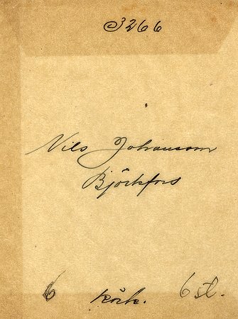 Nils Johansson Björkfors
Nyckelord: Johansson Björkfors