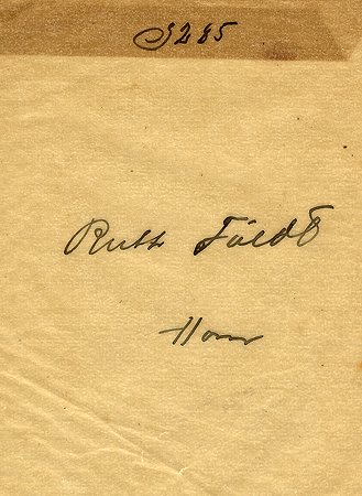 Ruth Fäldt Horn
Nyckelord: Fäldt Horn