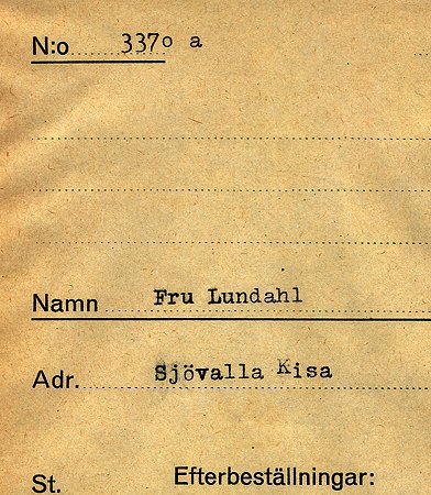 Fru Lundahl Sjövalla Kisa
Nyckelord: Lundahl Kisa