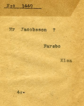 Herr Jacobsson Farsbo Kisa
Nyckelord: Jacobsson Kisa