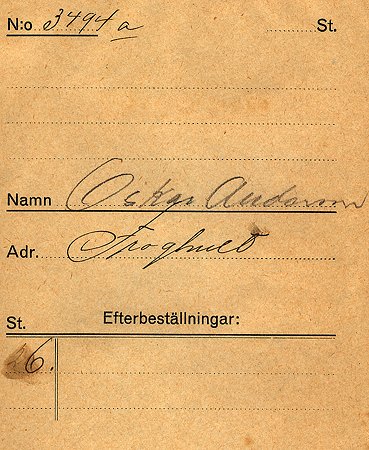 Oskar Andersson Froghult
Nyckelord: Andersson Froghult