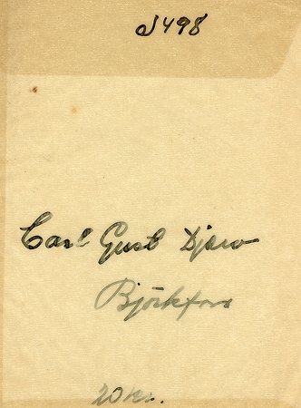 Carl Gustav Djerv Björkfors
Nyckelord: Djerv Björkfors