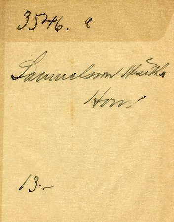 Märtha Samuelsson Horn
Nyckelord: Samuelsson Horn