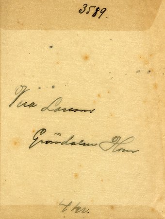 Vera Larsson Gröndalen Horn
Nyckelord: Larsson Horn