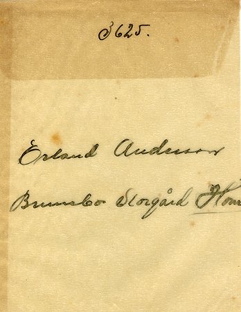 Erland Andersson Brunebo Storgård Horn
Nyckelord: Andersson Horn