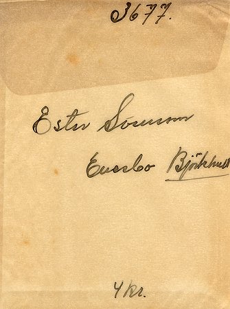 Ester Svensson Enesbo Björkhult
Nyckelord: Svensson Björkhult
