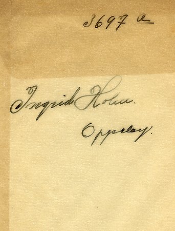 Ingrid Holm Oppeby
Nyckelord: Holm Oppeby