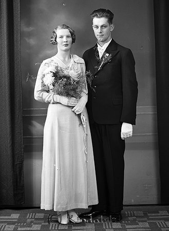 Alvar Johansson Svalsjö
raja 
Brudpar           
Nyckelord: Johansson Svalsjö