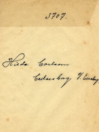 Hilda Carlsson Cedersborg Västra Eneby
Nyckelord: Carlsson Västra Eneby