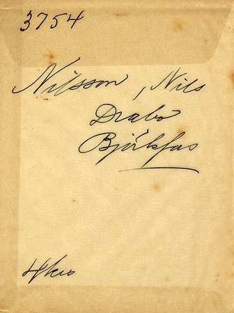 Nils Nilsson Drabo Björkfors
Nyckelord: Nilsson Björkfors