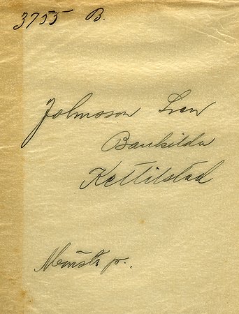 Mönstringspojkar Sven Johnsson Bankestad Kättilstad
Nyckelord: Johnsson Kättilstad