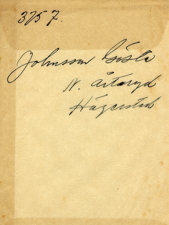 Gösta Johnsson Norra Årteryd Hägerstad
Nyckelord: Johnsson Hägerstad