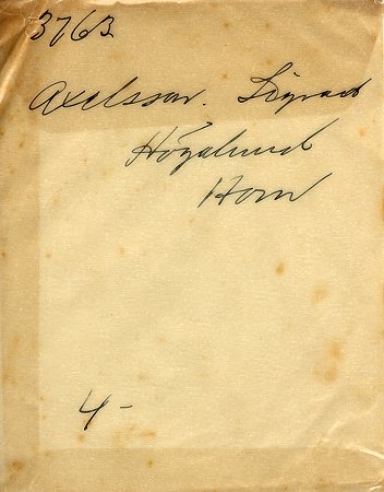 Sigvard Axelsson Högalund Horn
Nyckelord: Axelsson Horn