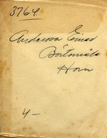 Einar Andersson Börtmåla Horn
Nyckelord: Andersson Horn