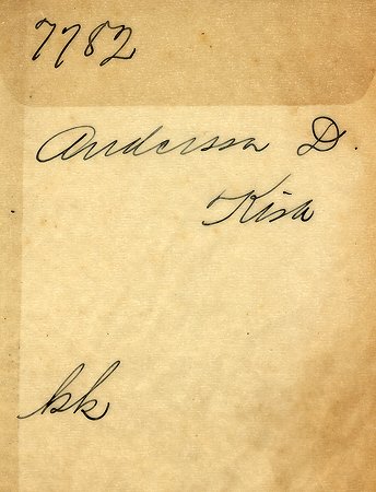 D Andersson Kisa
Nyckelord: Andersson Kisa