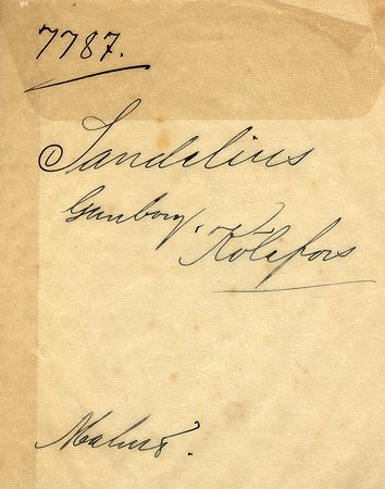 Gunborg Sandelius Kölefors
Nyckelord: Sandelius Kölefors