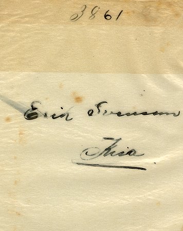 Erik Svensson Kisa
Nyckelord: Svensson Kisa