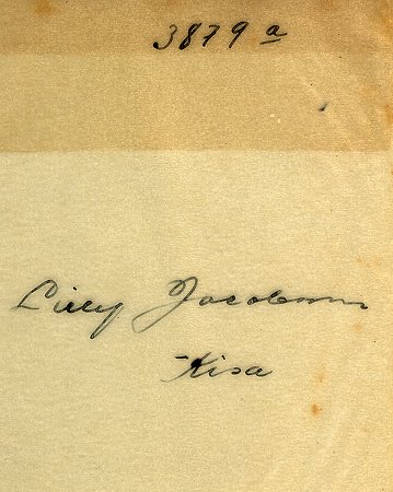 Lilly Jakobsson Kisa
Nyckelord: Jakobsson Kisa