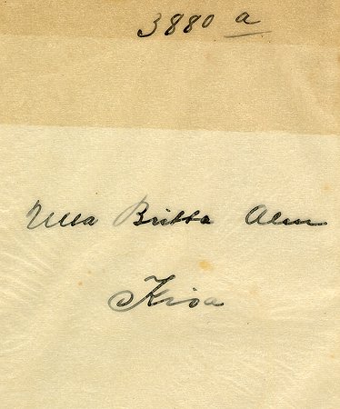Ulla-Britta Alm Kisa
Nyckelord: Alm Kisa