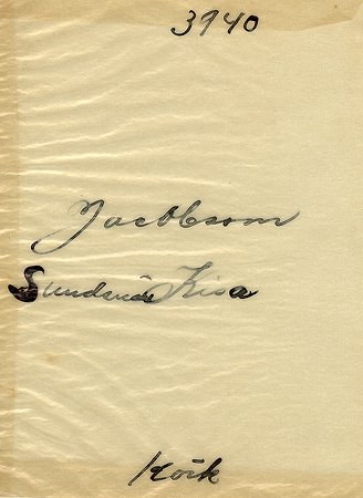 Gunnar Jacobsson Sundsnäs Kisa
Nyckelord: Jacobsson Kisa