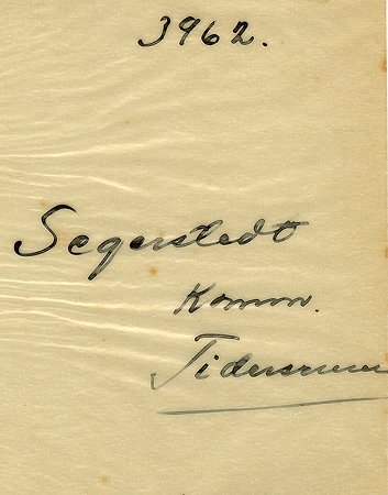Komminister Nils Gustaf Herman Segerstedt Tidersrum
Nyckelord: Segerstedt Tidersrum