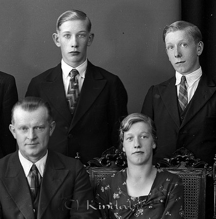 Karl Andersson Grythult Rimforsa
raja
Man och kvinna med sina vuxna barn

Nyckelord: Andersson Rimforsa