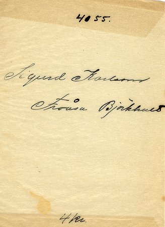 Sigurd Karlsson Fröåsa Björkhult
