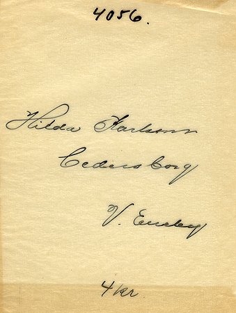 Hilda Karlsson Cedersborg Västra Eneby
Nyckelord: Karlsson Västra Eneby