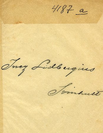 Inez Lidbergius Svinhult
Nyckelord: Lidbergius Svinhult