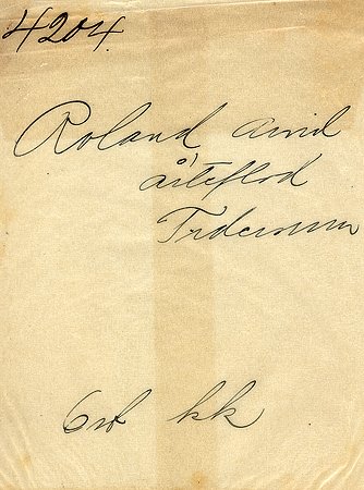 Arvid Roland Årteflod Tidersrum
Nyckelord: Roland Tidersrum