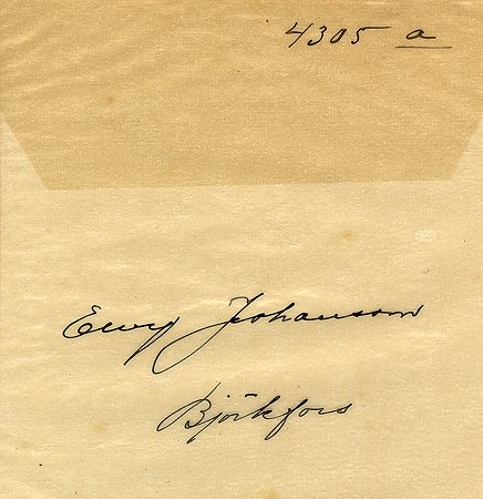 Elvy Johansson Björkfors
Nyckelord: Johansson Björkfors