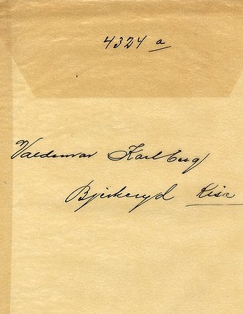 Valdemar Karlberg Bjerkeryd Kisa
Nyckelord: Karlberg Kisa