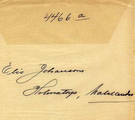 Elis Johansson Holmatorp Malexander
Nyckelord: Johansson Malexander