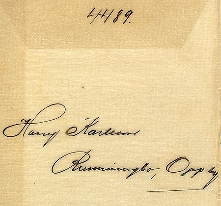 Harry Karlsson Rummingebo Oppeby
Nyckelord: Karlsson Oppeby