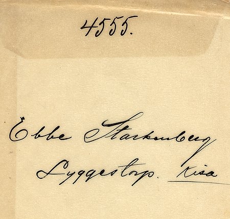 Ebbe Starkenberg Lyggestorp Kisa
Nyckelord: Starkenberg Kisa