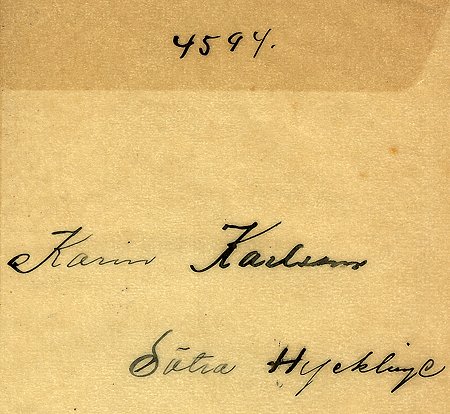 Karin Karlsson Sätra Hycklinge
Nyckelord: Karlsson Hycklinge
