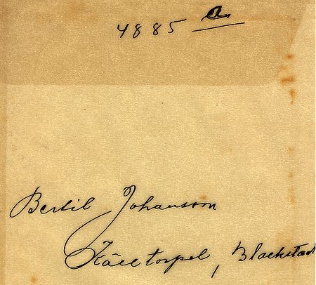 Bertil Johansson Källtorpet Blackstad
Nyckelord: Johansson Blackstad