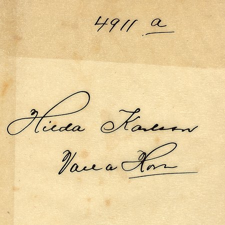 Hilda Karlsson Valla Horn
Nyckelord: Karlsson Horn