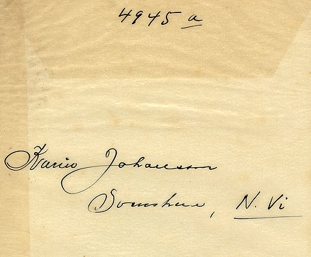 Karin Johansson Svenshem Norra Vi
Nyckelord: Johansson Norra Vi
