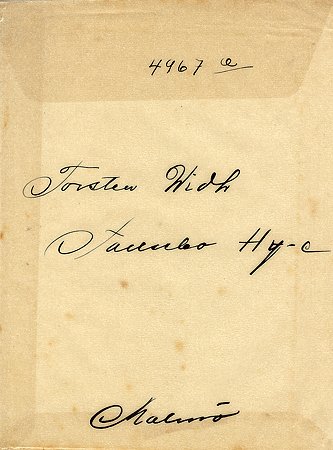 Torsten Widh Tallsebo Hycklinge
Nyckelord: Widh Hycklinge